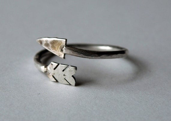Silver Arrow Ring