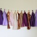 Tissue Tassel Garland-18 tassels- Posies