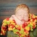 Sandy Puc Photos of my Photo Prop Infant Baby Colorful Mini Blanket Prop. 2x2 'Cirque' Photography Prop Rug
