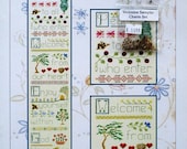Welcome Sampler With Charm Pack - An Elizabeth's Design of Speciality Stitches Including Counted Cross Stitch