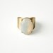 The Opal Oval ring, adjustable