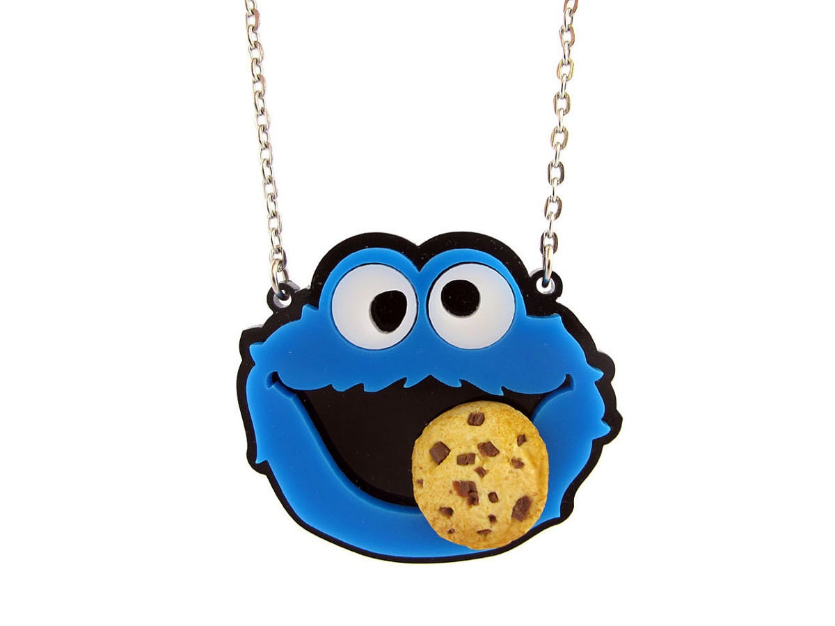 Cookie Monster Necklace