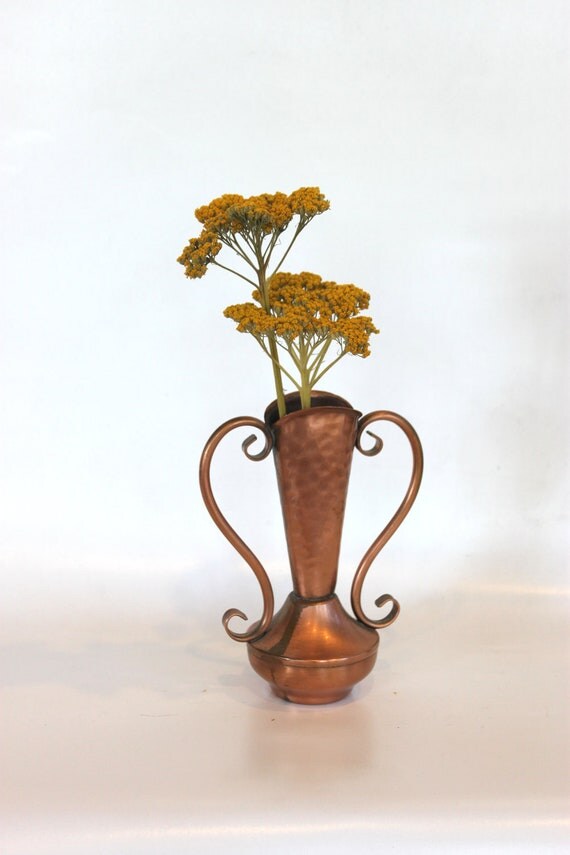 vintage gregorian copper vase by 6petals on Etsy
