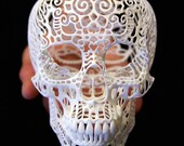Skull Sculpture Crania Anatomica Filigre (medium)