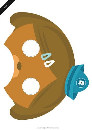 DASHI DOG Octonauts Printable Party Mask Il_570xn