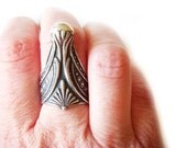 Neo Victorian Gothic Sterling Silver Ring