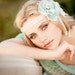 Something Blue, Vintage Floral Headband