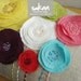 Sukan / ROSE Flowers Pillow Cover - Flowers Linen Pillow cover