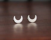 Moon Earrings - Astrology - Sterling Silver