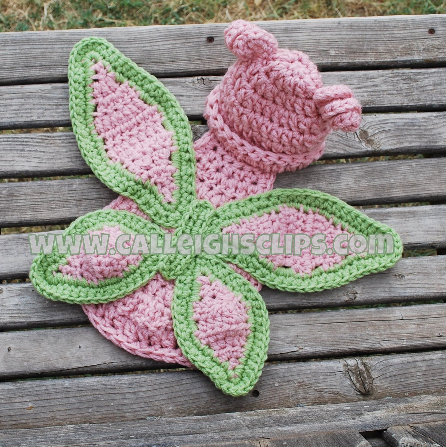 Butterfly - Cuddle Critter Cape Set - Newborn Photography Prop -