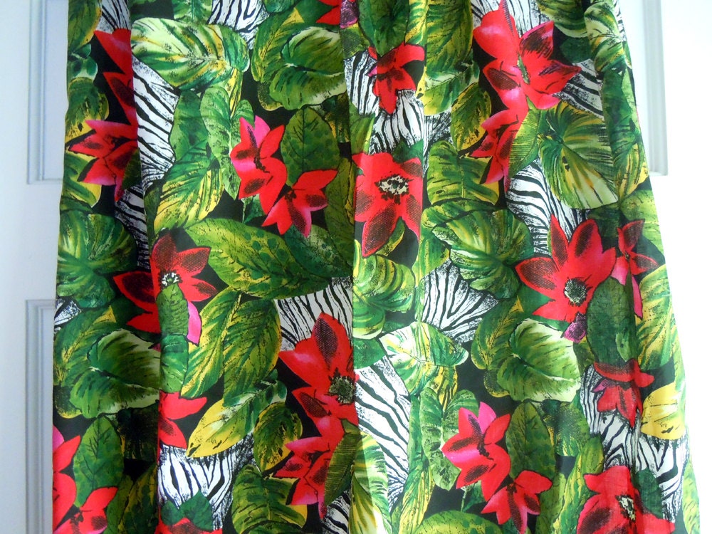 Vintage Floral Fabric