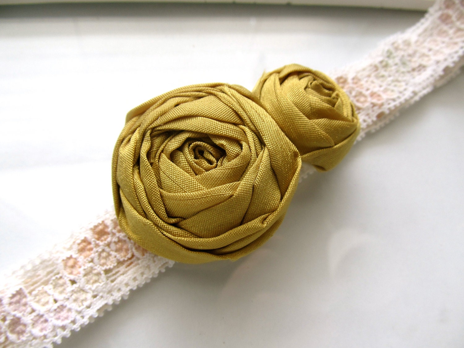 Cloth Flower Headbands