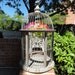 Vintage wire and wood bird cage