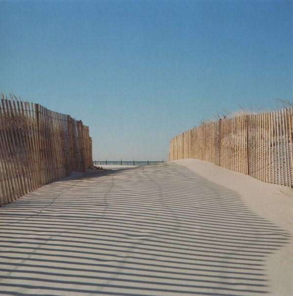 Beach Landscape 3 - Film Photograph 5" x 5" square fine art print