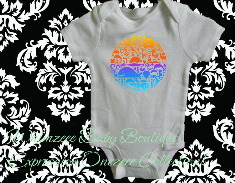 Baby Onesie-Save the World -Baby Onezeee Bodysuit - (You pick the size)-Baby Shower Gift-Baby Gift