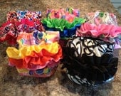 Snap-on Ruffles for cloth diapers