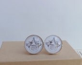 The cross section of the Spine ....... Anatomy Cuff Links