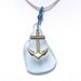 Genuine Beach Sea Glass Pendant Necklace