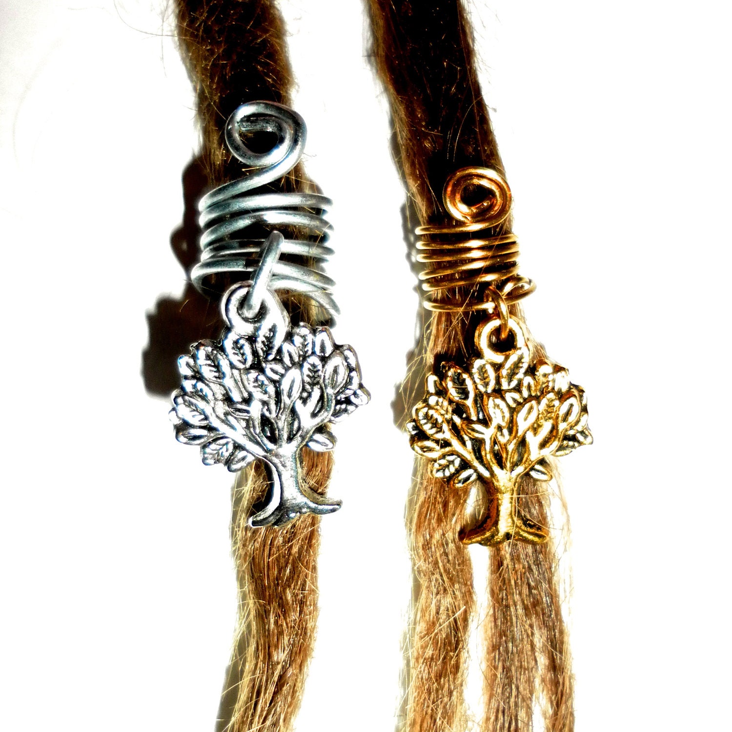 pick color, buy 3 and get 1 extra for free: tree of life  dreadlock bead