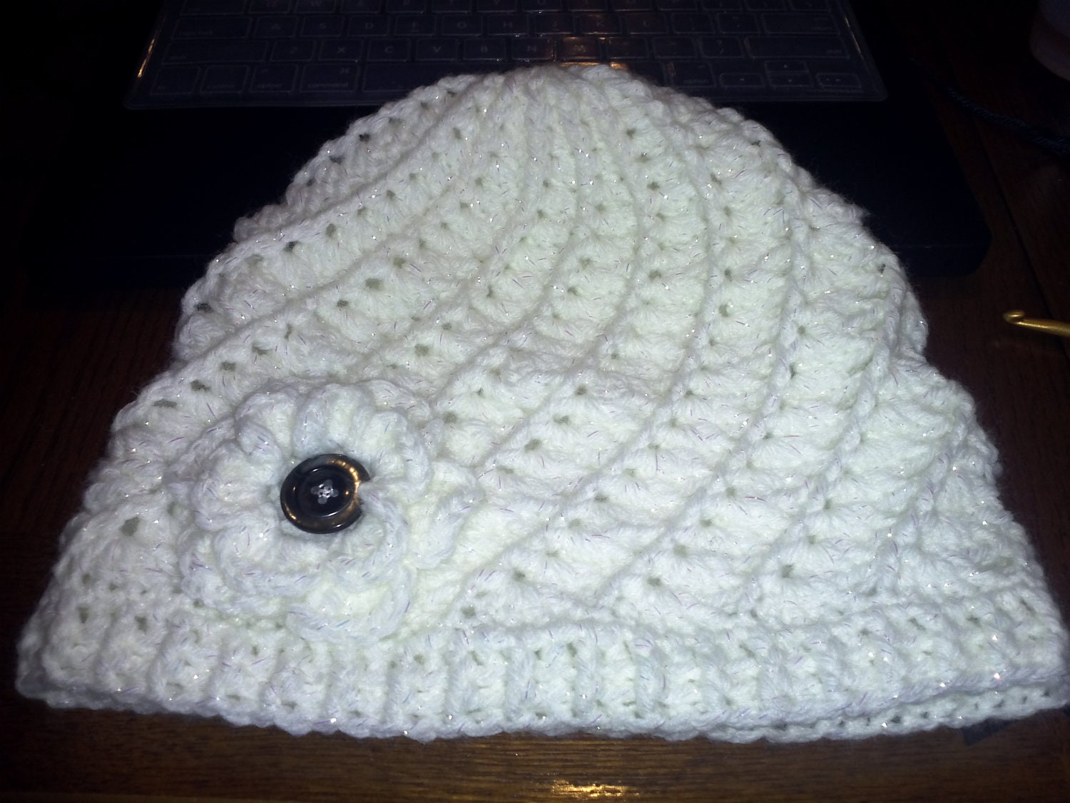 Custom Order - Adult Swirl Hat with Button