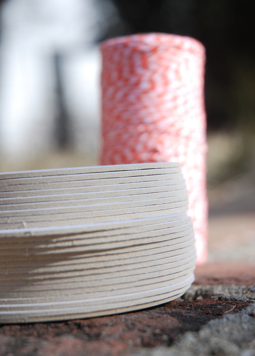 25 Blank 3.5 inch Round Coasters, heavyweight. Perfect for letterpress, crafts, etc