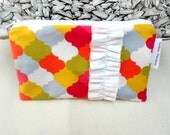 Zipper Pouch Makeup Bag in Morrocan Days