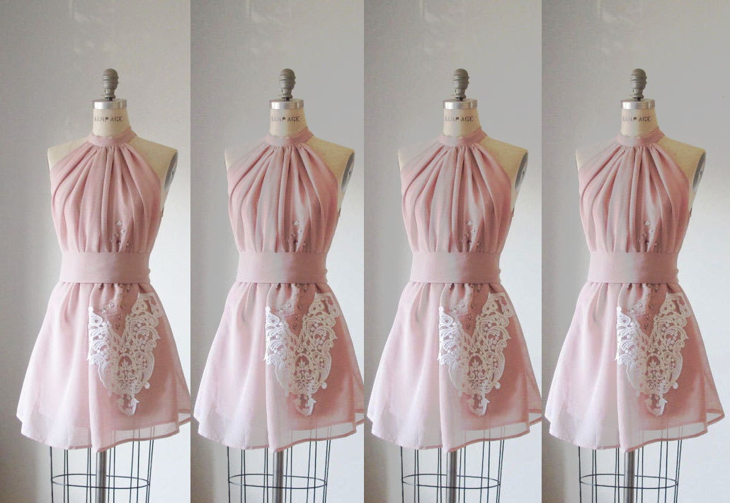mismatched bridesmaid dresses  / Romantic /  pink blush   / dresses /Fairy / Dreamy / Bridesmaid / Party / wedding / Bride /