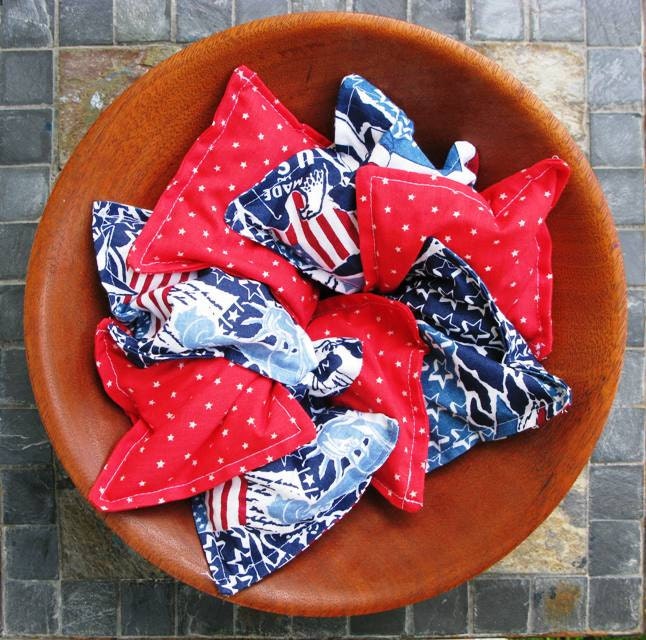 4th of July Corn Bags - set of eight