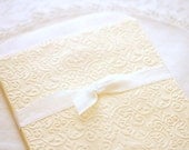 Gift Bags Embossed Cream Antique Lace Inspired Paper Gift Bags: Set of 10 Glassine Lined Candy Buffet Bags Wedding Favors Baby Showers