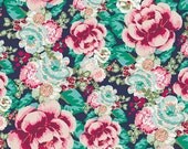 FLORESSENCE - Art Gallery Fabrics - Acqua di Rose Jade  (fs-10020 ) - 1 yard