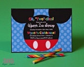 Mickey Mouse Invitation - Printable Invitation by 505 Design Paperie Il_170x135