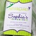 Printable Neverland Invitation - Peter Pan Tinkerbell Inspired Invitation by 505 Design
