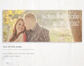Save the Date Postcard