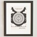 Illustration, Herman Melville Quote, Moby Dick, Fine Art Prints, Art Posters, Map Poster, Compass Drawing, Nautical Artnau