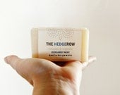 bergamot mint natural ORGANIC soap - organic essential oils - 1 handmade bar of soap