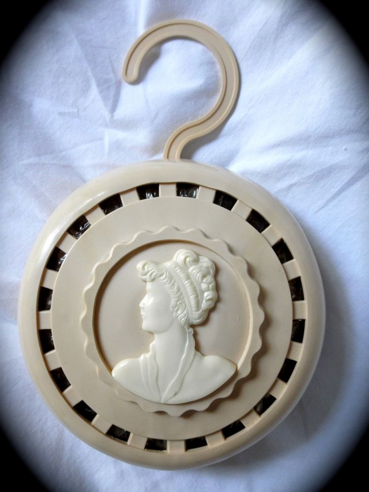 SALE // Vintage 1950s Fuller Brush Company Air Freshener Pink Cameo
