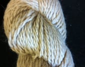 Beige alpaca merino yarn worsted weight from Arvada, CO
