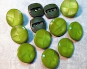 Vintage Green Buttons