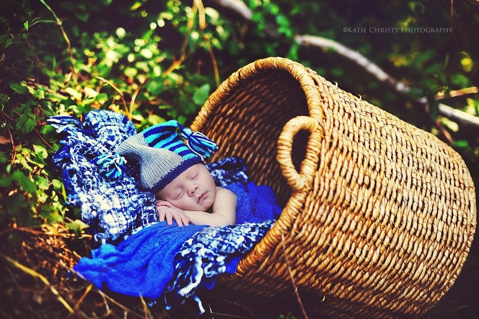 newborn square tasseled hat photo prop free shipping