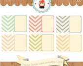 Documented 365 Double Sided Chevron / ZigZag Journaling Card Digi Kit by Sarah Hurley - Hybrid Scrapbooking / Crafts