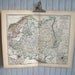 Antique Map of Russia 19th Century German