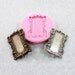 Ornate Frame Setting Mold Mould Flexible Silicone Resin Polymer Clay Chocolate Fondant (320)