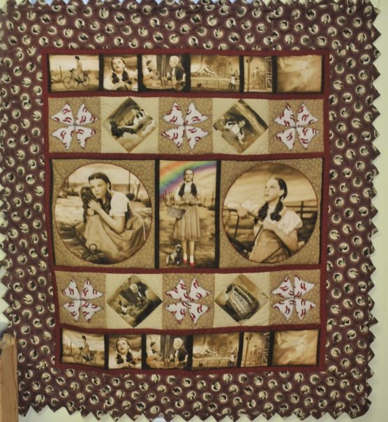 Wizard of oz quilt by 692711b on Etsy