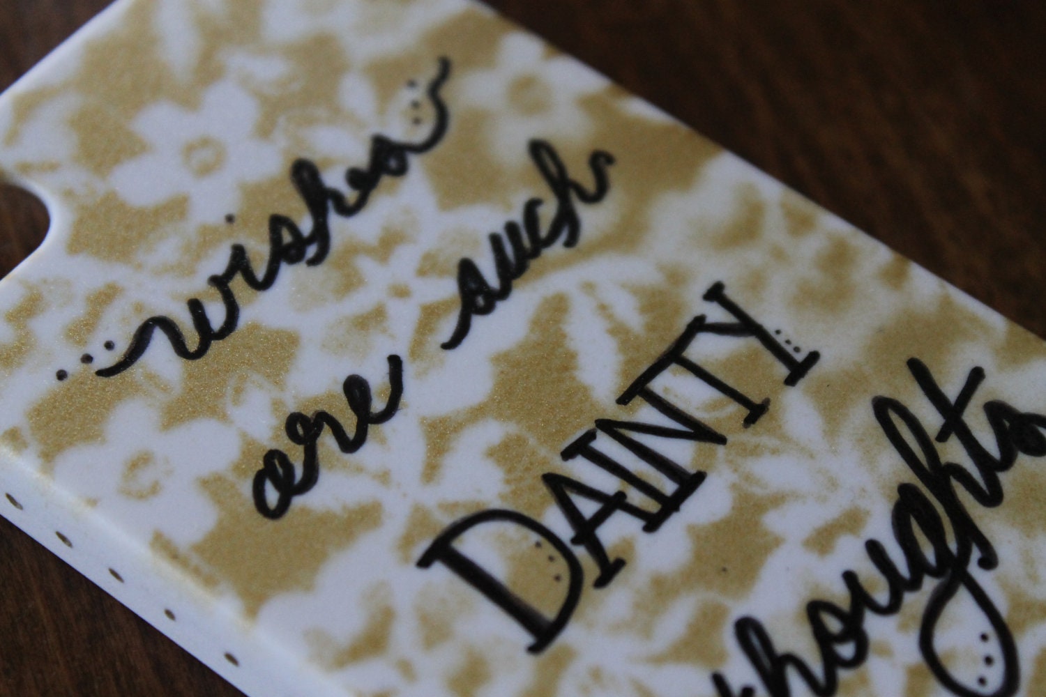 iPhone 4/4S Plastic Cover - Wishes