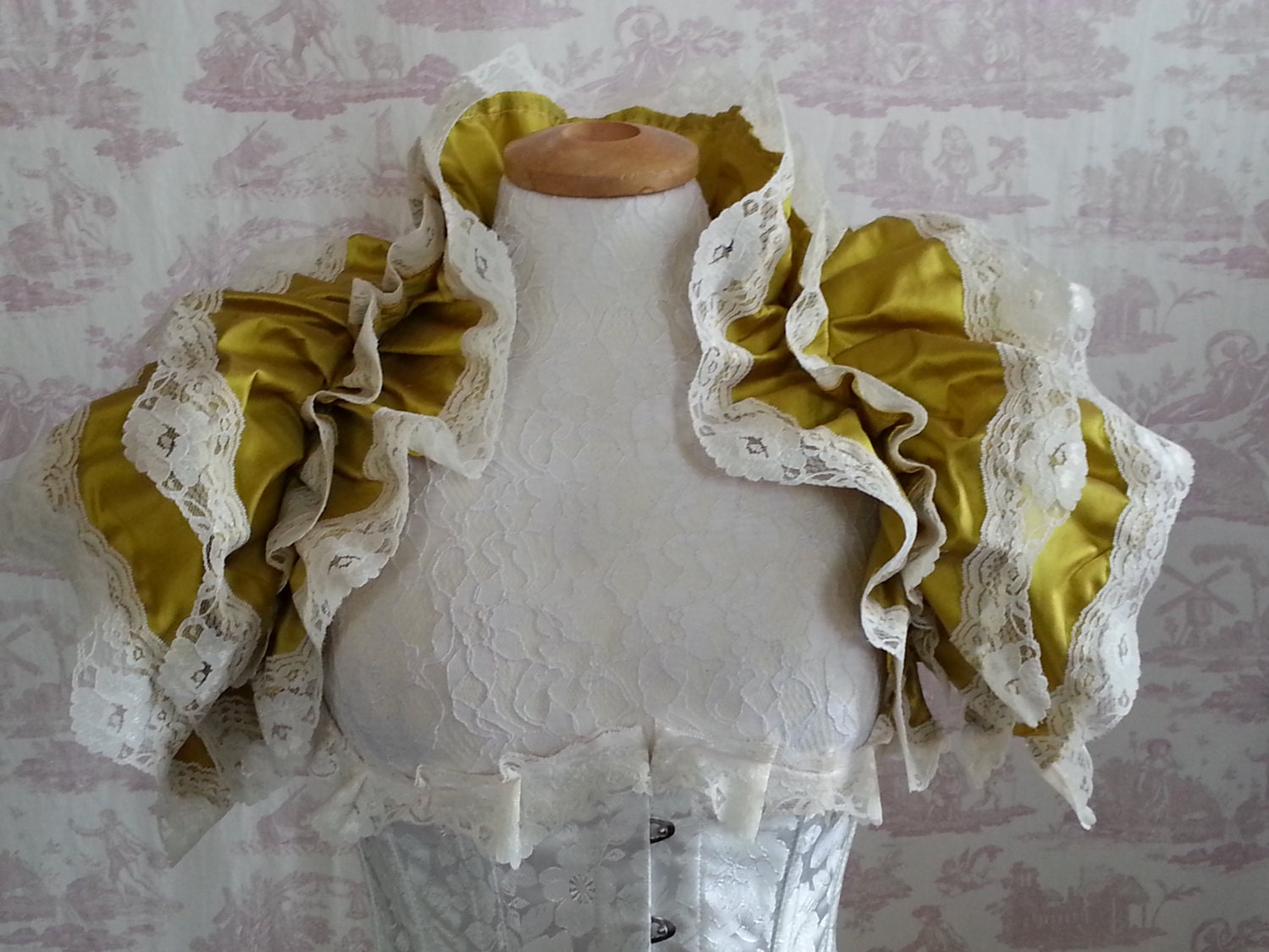 Silk Steampunk Opera Shrug Burlesque  By Gothic Burlesque