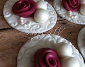 EDIBLE (Fondant Cupcake or Cookie Toppers) - Vintage, Romantic Il_170x135