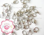 50 Lobster CLASPS 14.6mm - 5/8" inch Parrot Claws
