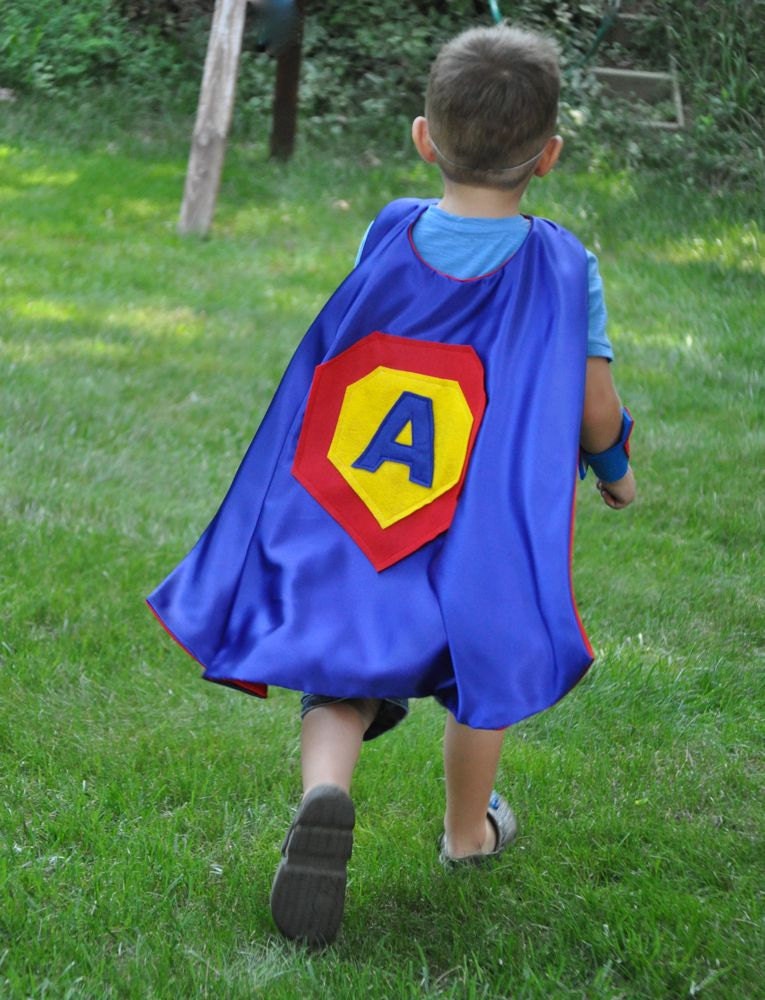 Superhero Cape Letter A