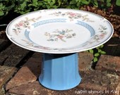 Cupcake / Cookies / Cloche / Candles Pedestal Stand - As Featured In Flea Market Gardens Magazine