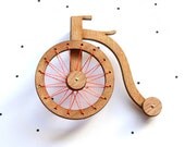 Penny Farthing Brooch